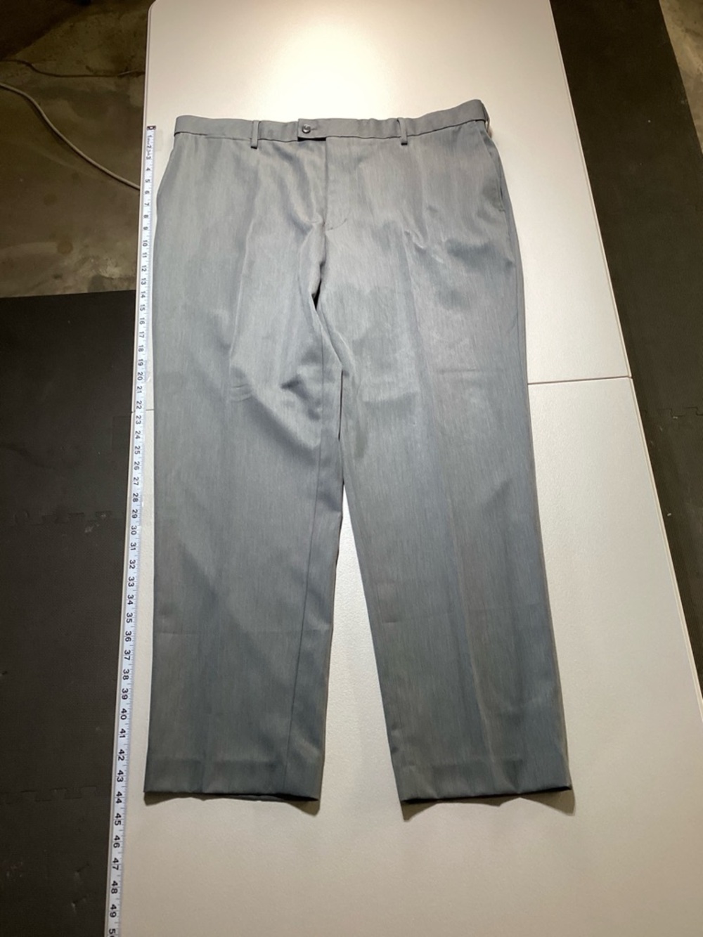 Saddlebred Men's Dress Pants in Light Gray